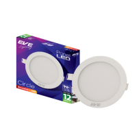 โคมดาวไลท์กลม Led Panel Circle 6-24w 220v EVE