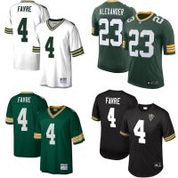 High volume jerseys NEW Green Bay Packers NFL Football Jersey No.23 Alexander No.4 Favre Top Tshirt Legend Jersey Sport Tee Unisex High Qual