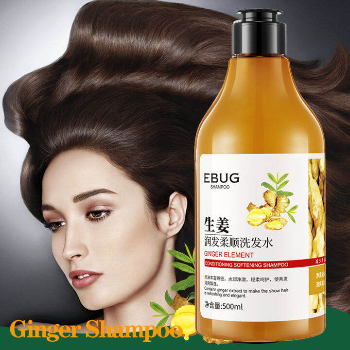 100 Original Natural Ginger Shampoo for Hair Loss Herbal Ginger