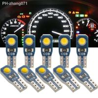 10x Convex Bead T5 LED Light Bulbs 2SMD Sourse For Car Indicator Dashboard Gauge Instrument Lamp Auto Motorcycle Replacement 12V