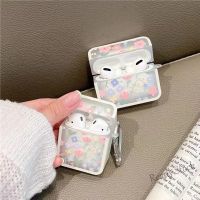 【hot sale】 ﹍♗ C02 White Tulip Suitable For AirPods Protective Case Shockproof Pro2 1/2 AirpodsPro gen3 Earphone Box Model