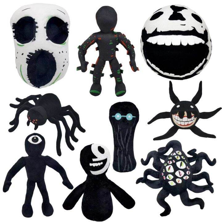 Doors Roblox Screech Plush Toys Monster Horror Game Doors Plush Toy Gifts  For Boys Girls And Fans