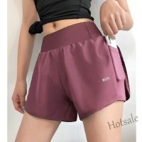 【hot sale】❦◇✥ C04 Sports shorts womens anti-running fitness pants loose high waist yoga pants slim running pants wear casual pants in sum