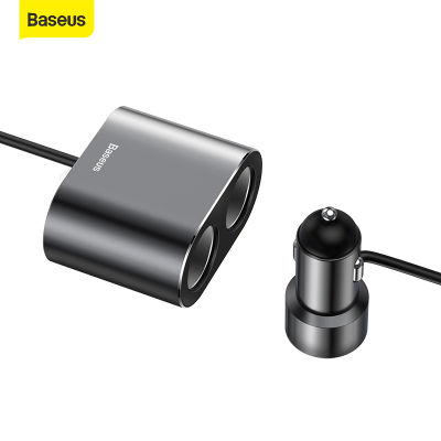 Baseus Car Charger Dual USB 3.1A More Charging Ports Socket Lighters Splitter 100W Quick Charger for For iP