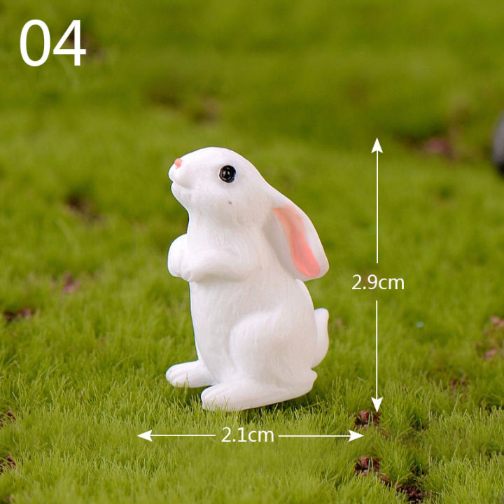1pc Knitted Resin Rabbit Keychain With Multiple Colors, Suitable