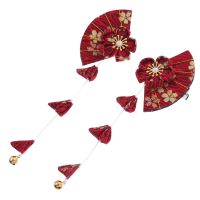 【YF】 Hair Japanese Clip Women Accessories Hairpin Tassel Style Chinese Headdress Shape Fans Clips Accessory Pendant Ornaments Geisha