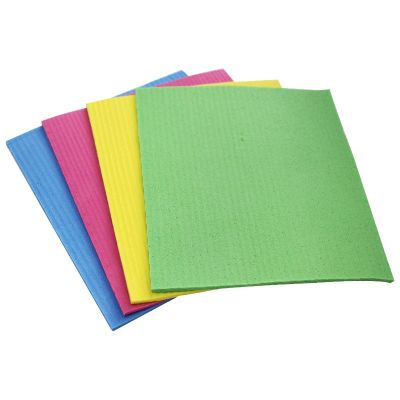 Biodegradable Floristic Dishwashing Cellulose Sponge Accessories Gadgets Washcloth Scouring Washable Products