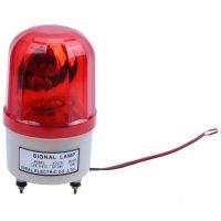 DC 24V 10W Red Rotating Flashing Light Industrial Signal Warning Lamp