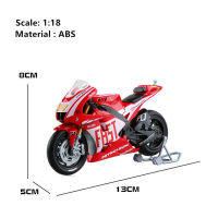 1:18 Simulation Motorcycle Racing Model ABS Assembled Motorcycle Model Collection Gift for Boy Kids Friends