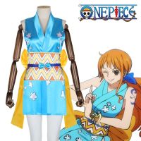 Anime One Piece Nami Cosplay Costumes Set Dress Accessories Suit Adult Unisex Prop Halloween Suit