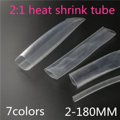 【cw】 1 heat shrink transparent Wrap Wire Sell  shrinkable tubing kits 2:1