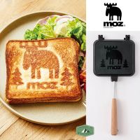 ที่ปิ้งขนมปัง กระทะทำแซนวิช MOZ Hot sandwich Camping