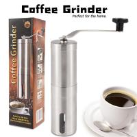 เครื่องบดเมล็ดกาแฟ เครื่องบดกาแฟ แบบมือหมุน Coffee Grinder ปรับความหยาบ ละเอียดได้ เครื่องป่นเซรามิก เครื่องทำกาแฟ Alliswell