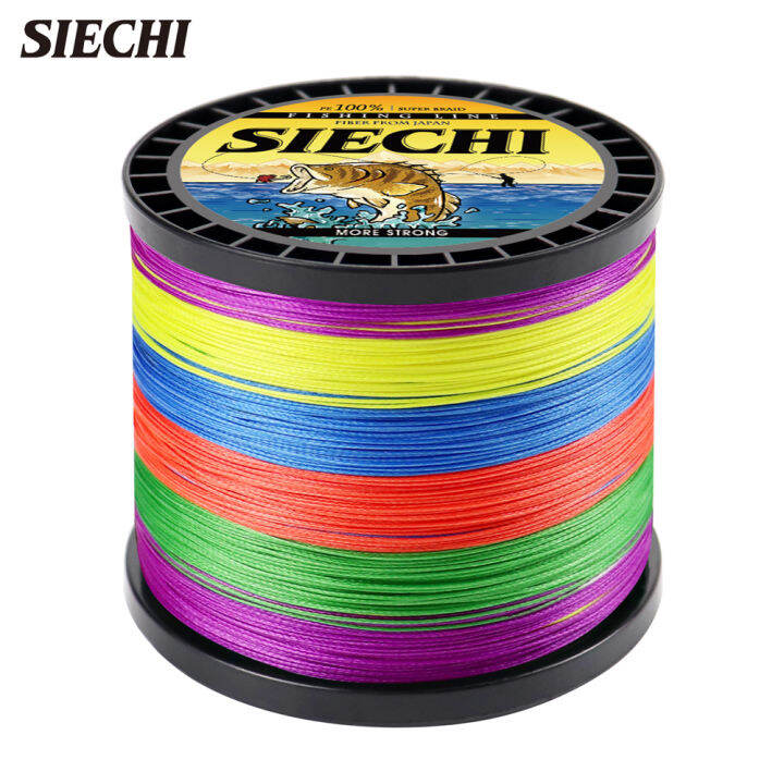 SIECHI X12 Braided Fishing Line Pesca Carp Multifilament Fly Wire
