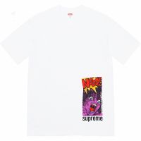 【New】Supreme Work Tee cartoon character logo print short-sleeved T-shirt