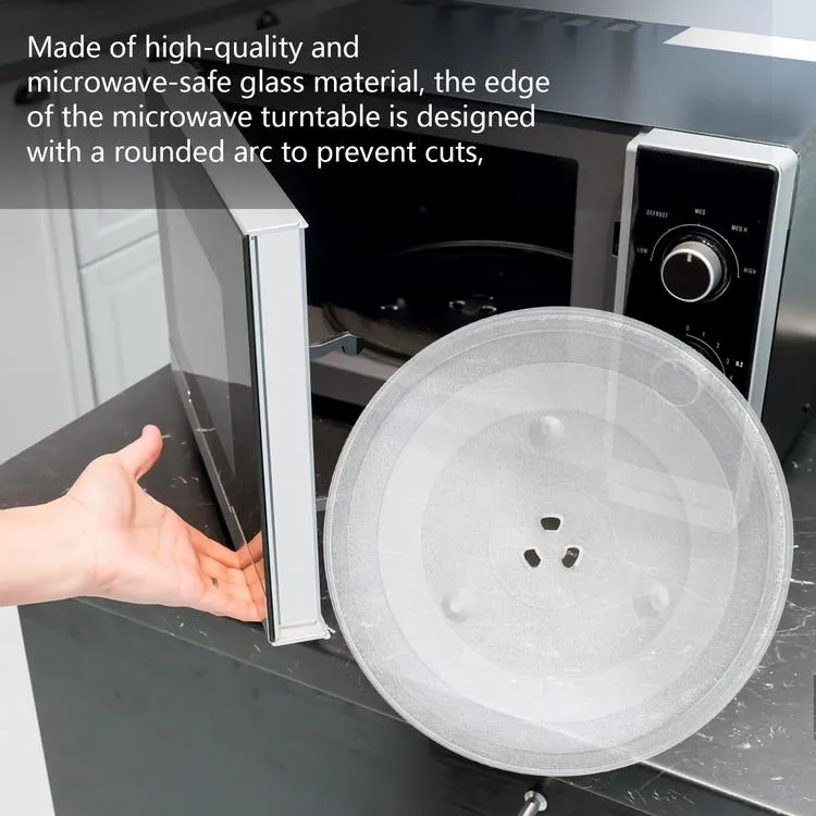 Universal Microwave Glass Plate Durable Microwave Glass Turntable