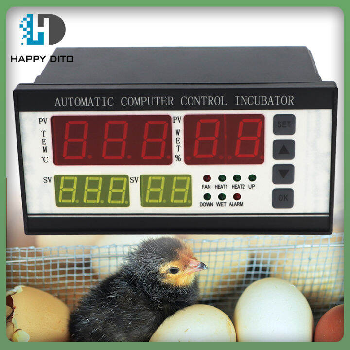 HAPPYDITO 220V XM18 Controller Hatchery Machine Digital Temperature