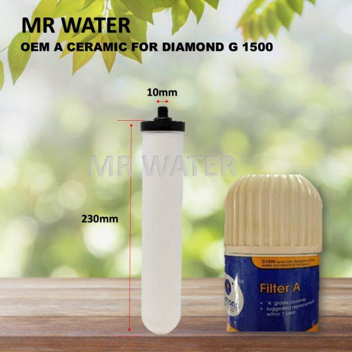OEM CERAMIC WATER FILTER CANDLE DIAMOND FILTER A Lazada