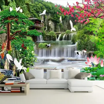 Mural Wall Paper Living Room With