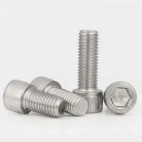 M10 M12 304 Stainless Steel Inner Hexagon Screw Cup Head Bolt Cylindrical Head Extension Screw