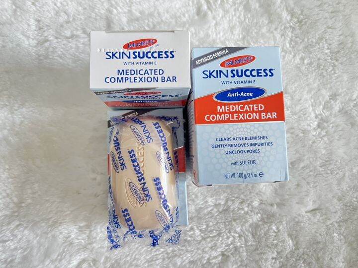 พร้อมส่ง-สบู่ลดสิว-palmer-s-skin-success-anti-acne-ขนาด-100g-made-in-usa