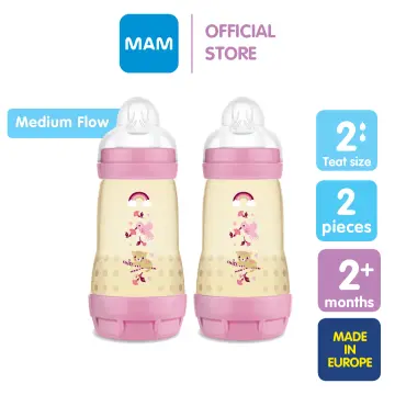 MAM Teat N° 2 Teat for Feeding Bottles MAM Flow 2 Medium Silicone