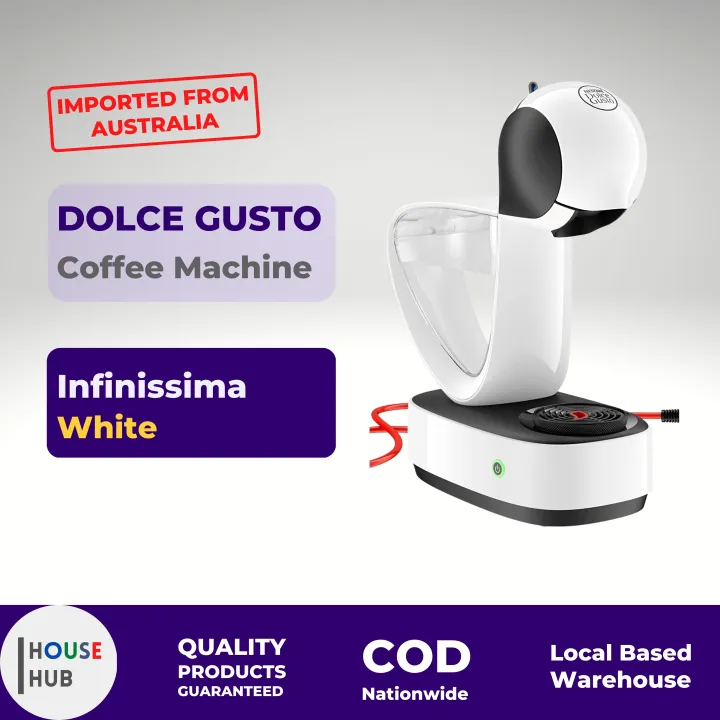 Nescafe Dolce Gusto Coffee Machine Infinissima, White Lazada PH