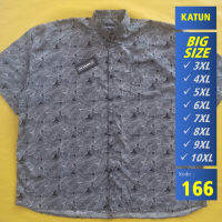 เสื้อเชิ้ต ผ้าฝ้ายเรยอน ขนาดใหญ่ 9 ลิตร 10 ลิตร 9XL 10XL XXXXXL LD 164 ซม.TH