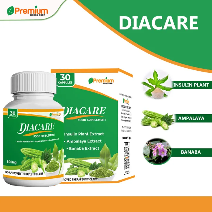 SALE INSTAHEALTH DIACARE Supplement 100% ORIGINAL 30 Capsules 50mg w ...