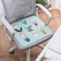 Summer Ice Silk Cushion Cool Mat Office Seat Students For A Long Time Breathable Chair Cushion Dormitory Classroom Cushions