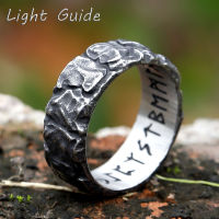 ขายส่งสแตนเลส Odin norse Amulet Rune คู่ออกเดทแหวนไวกิ้งสำหรับผู้ชายผู้หญิง R เครื่องประดับสำหรับของขวัญ Drop Shipping