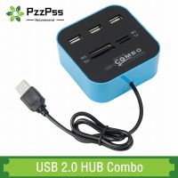 Cherr Electronic】ฮับ USB PzzPss 3พอร์ตพอร์ต TF Micro การ์ดรีดเดอร์ SD USB Combo หลายทั้งหมดในหนึ่ง USB แยก USB สายสำหรับแล็ปทอปแมคบุ๊ค