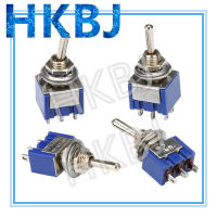 10 ชิ้น Blue Mini MTS-102 MTS-103 MTS-202 MTS-203 3Pin 6Pin ON-ON / ON-OFF-ON 6A 125VAC Miniature สวิทช์ขาย