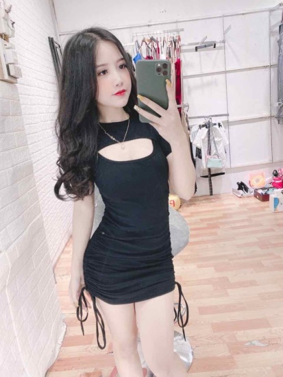 Đầm body 2 dây rút đùi | Shopee Việt Nam