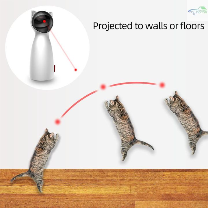 ของเล่นไฟเลเซอร์-แบบหมุนอัตโนมัติ-สำหรับแมว