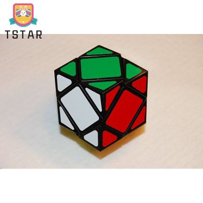 Tstar【จัดส่งรวดเร็ว】เกมปริศนา Lanlan Skewb ลูกบาศก์ความเร็วสีดำ