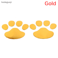 hedeguoji?Gift?Cheap? 2pcs 3D Dog PAW footprint สติกเกอร์สติกเกอร์สติกเกอร์ตกแต่งรถจักรยานยนต์