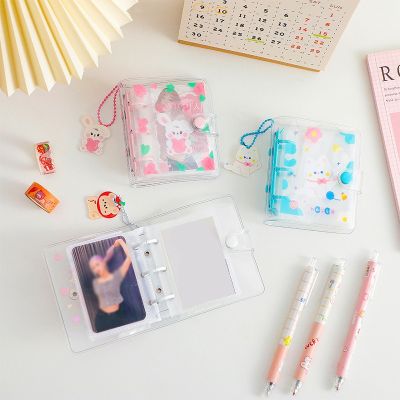 【LZ】 Korean Instax Mini Photo Album Crapbook Storage Hand Account Collect Book DIY Cartoon INS Photo Card Cute Kpop Photocard Holder