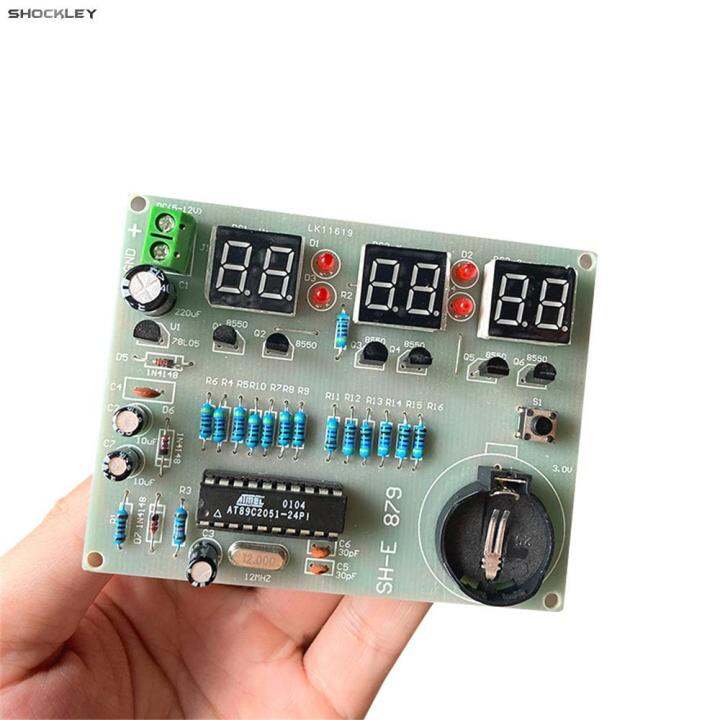 Shockley Soldering Project Clock 6Bit Digital Clock Soldering Kit DIY