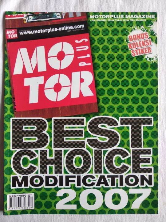 [Majalah Bekas] Majalah Otomotif MOTOR PLUS Lazada Indonesia