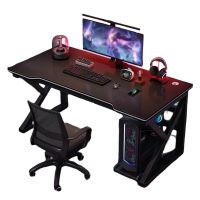 Bedroom Computer Desk Simplicity Table E-Sports Household Double Gaming Table Edge Corner Guards