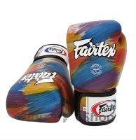 นวมชกมวย Fairtex Boxing Gloves BGV1 Impressionism (Genuine Leather) Muaythai **Please note that the pattern on each glove has never been the same** นวมมวยไทย หนังแท้