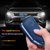 ฝาครอบกุญแจรถสำหรับ VW โฟล์คสวาเกน ID.3 ID.4กอล์ฟ8 Mk8 2020 S Koda O Ctavia สมาร์ท Keyless กรณีการควบคุมระยะไกลพวงกุญแจผู้ถือ