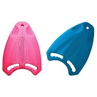 2x Blue/Pink Swim Board EVA Back Float Kickboard Safe Training Aid Plate Surf Water for Adult Children Swimming Pool