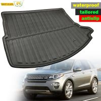 ด้านหลัง Cargo Liner Cargo ถาด Trunk สำหรับ Land Rover Discovery Sport 2015 2016 2017 2018 2019 Dog Pad กันน้ำ Protector