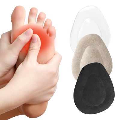 1 Pair Forefoot Shoe Pad Silicone Gel Non Slip Inserts Insoles for High Heels Women Sandals Forefoot Anti-Pain Half Insoles