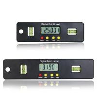 100/150/200mm Digital Protractor Inclinometer Level Box Waterproof Angle Finder Measure Bevel Box Goniometer Magnet Gauge Ruler