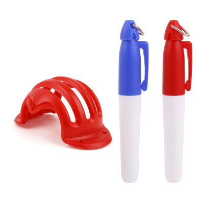 [Chasers กลางแจ้ง Store] ปากกามาร์คเกอร์หัวบอลกอล์ฟ,ปากกาหัวขีดข่วนแม่แบบสำหรับวาดภาพระบายสี1ชุด