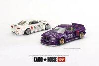 Kaido House MINI1:64 GTR R34 open-cover car model