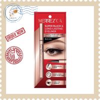 Merrezca Super Black &amp; Long-Lasting Eyeliner เมอร์เรซกา ซุปเปอร์ แบล็ค แอนด์ ลองลาสติ้ง อายไลเนอร์ (0.8g)